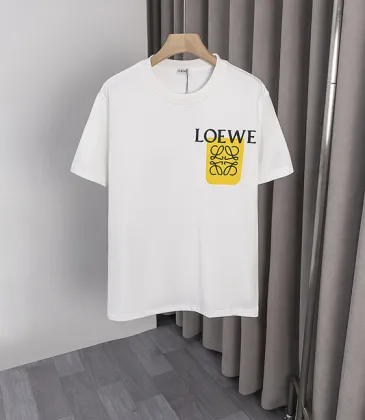 LOEWE T-shirts for MEN Black/White #A52713