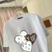 6Louis Vuitton Graphic Print Cotton Comfort Casual Short-Sleeved T-Shirt #A54005
