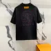 10Louis Vuitton T-Shirts 3D Letter Monogram Embroidered Cotton #A48644