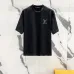 8Louis Vuitton T-Shirts Printed Short Sleeve Black/White #A48639