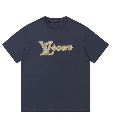 Louis Vuitton T-Shirts for AAAA Louis Vuitton T-Shirts Black/White #A53137
