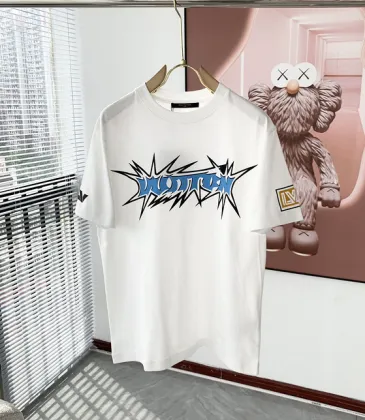 Louis Vuitton T-Shirts for AAAA Louis Vuitton T-Shirts Black/White #A53830