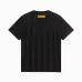3Louis Vuitton T-Shirts for AAAA Louis Vuitton T-Shirts Black/White/Khaki #A46788