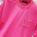 6Louis Vuitton T-Shirts for AAAA Louis Vuitton T-Shirts Black/White/Red #A53035