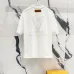 8Louis Vuitton T-Shirts for AAAA Louis Vuitton T-Shirts Black/White/Red #A53035