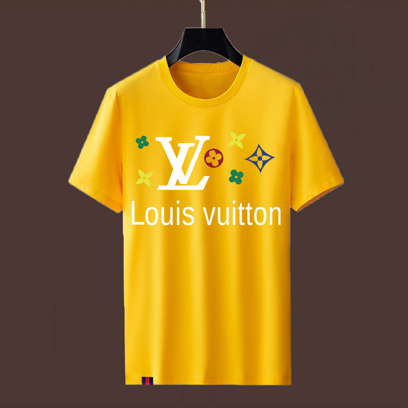 Buy Cheap Louis Vuitton T-Shirts Black/White/Blue/Green/Yellow M-4XL  #999933795 from