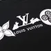 Louis Vuitton Men/Women T-shirts EUR/US Size 1:1 Quality White/Black #A23161