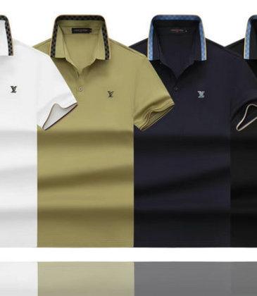 Louis Vuitton® Classic Short Sleeve Pique Polo Khaki. Size 3l