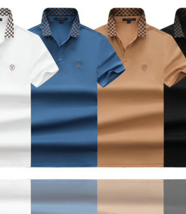 Louis Vuitton® Classic Short Sleeve Pique Polo Khaki. Size 3l