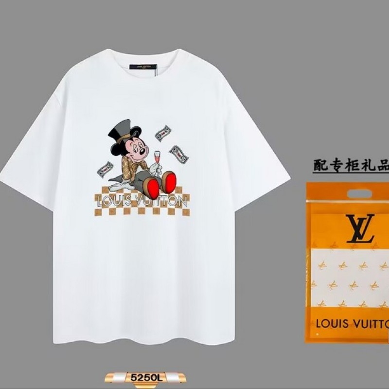lv mickey mouse t shirt