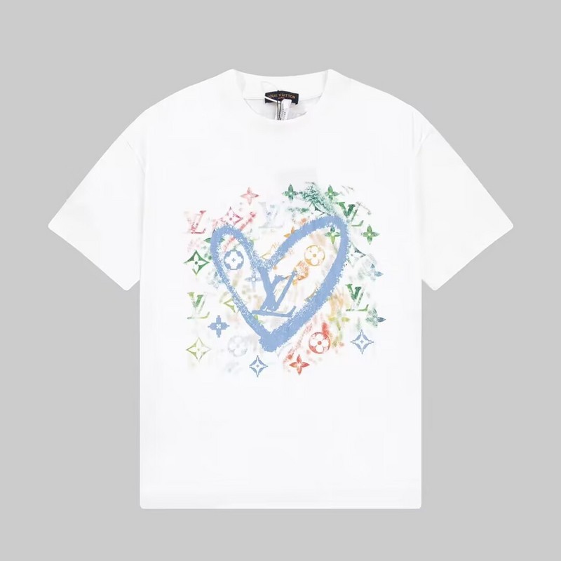 vuitton heart shirt