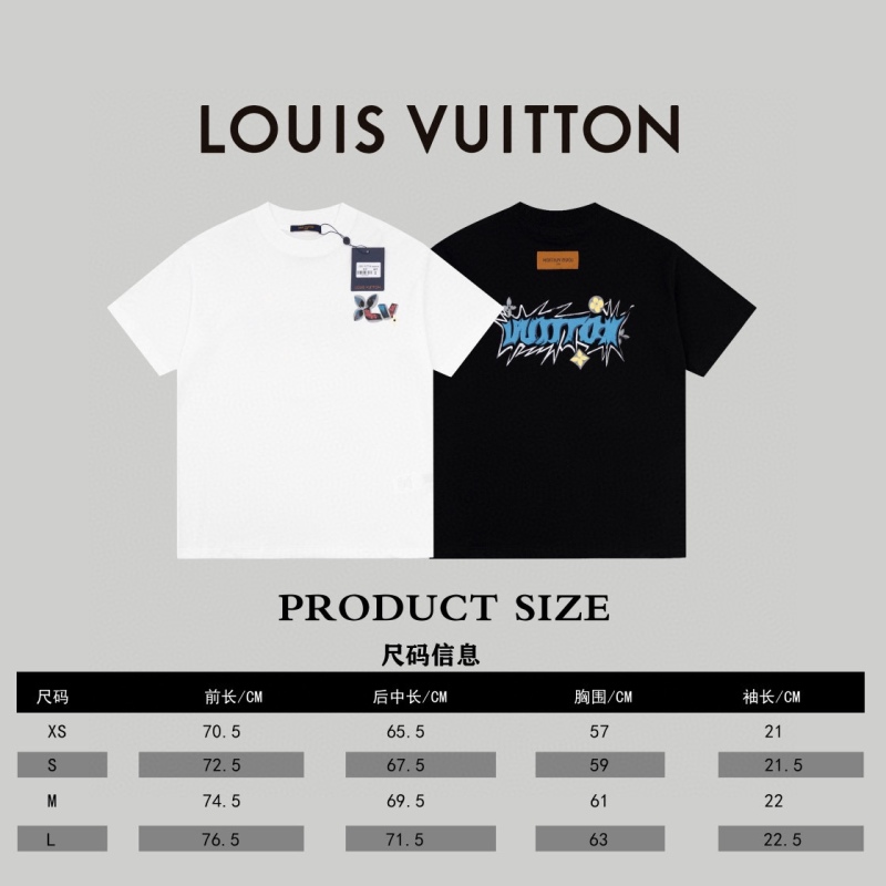 Buy Cheap Louis Vuitton T-Shirts AAA Quality White/Black #999937079 from