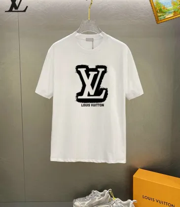 Designer Style Logo Tee - Black Louis Vuitton Inspired Graphic T-Shirt  Fit S-5XL #A53255