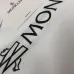 5Moncler  Black/White Flocked Logo Cotton T-shirt #A53941