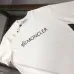6Moncler  Black/White Flocked Logo Cotton T-shirt #A53941
