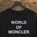 11Moncler T-shirts for men 300g 100% cotton NFC chip sensor #A53033