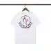13Moncler T-shirts for men Black/White #A52337
