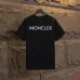 4Moncler T-shirts for men Black/White Weight 300g 100% cotton #A53011