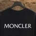 5Moncler T-shirts for men Black/White Weight 300g 100% cotton #A53011