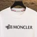 9Moncler T-shirts for men Black/White Weight 300g 100% cotton #A53011
