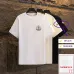 1Moncler T-shirts for men Black/White Weight 300g 100% cotton #A53011