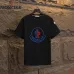 9Moncler T-shirts for men Black/White Weight 300g 100% cotton #A53012