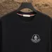8Moncler T-shirts for men Black/White Weight 300g 100% cotton #A53016