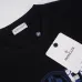 3Moncler x Palm Angels Racing Logo Cotton T-Shirt Black/White #A53930
