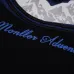 4Moncler x Palm Angels Racing Logo Cotton T-Shirt Black/White #A53930