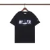 1Moncler x Palm Angels Racing Logo Cotton T-Shirt Black/White #A53930