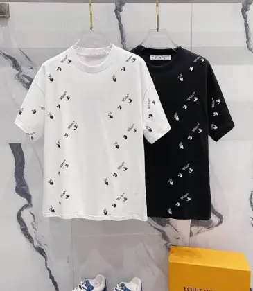 OFF WHITE T-Shirts for MEN Black/White #A47290