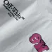 4OFF WHITE T-Shirts for MEN Black/White #A50823