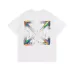 7OFF WHITE T-Shirts for MEN Black/White #A52326