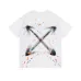 7OFF WHITE T-Shirts for MEN Black/White #A52328