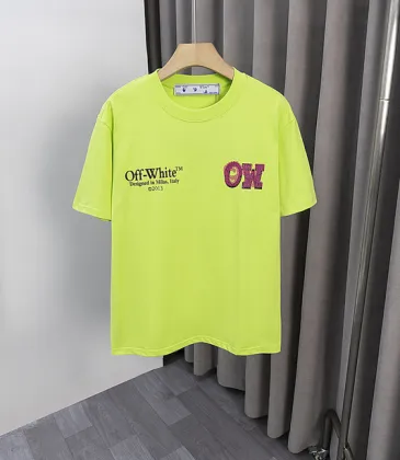 OFF WHITE T-Shirts for MEN Black/White #A53424