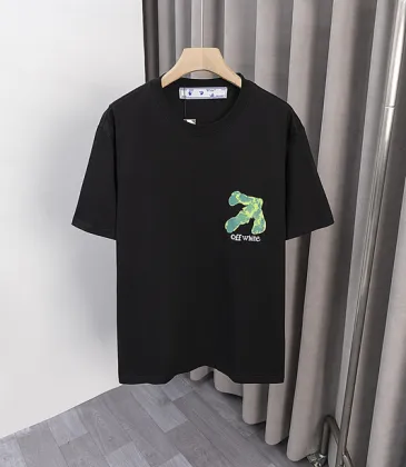 OFF WHITE T-Shirts for MEN Black/White #A53425