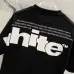 7OFF WHITE T-Shirts for MEN Black/White/Green #A47300