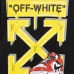 6OFF WHITE T-Shirts for MEN Letter logo print 260g Black/White #A53799