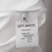 9OFF WHITE T-Shirts for MEN Letter logo print 260g Black/White #A53799