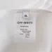 5OFF WHITE T-Shirts for MEN Letter logo print 260g Black/White #A53800