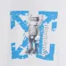 3OFF WHITE T-Shirts for MEN Letter logo print 260g Black/White #A53801