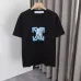 5OFF WHITE T-Shirts for MEN Letter logo print 260g Black/White #A53801