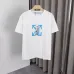 6OFF WHITE T-Shirts for MEN Letter logo print 260g Black/White #A53801