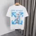 7OFF WHITE T-Shirts for MEN Letter logo print 260g Black/White #A53801