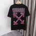 5OFF WHITE T-Shirts for MEN Letter logo print 260g Black/White #A53802
