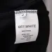 4OFF WHITE T-Shirts for MEN Letter logo print 260g Black/White #A53804
