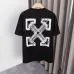 8OFF WHITE T-Shirts for MEN Letter logo print 260g Black/White #A53805