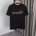 7OFF WHITE T-Shirts for MEN Letter logo print 260g Black/White #A53806