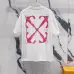 15OFF WHITE T-Shirts for MEN big logo Black/White #A47295