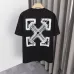 12Off-White Logo Stamp Cotton T-Shirt Black/White #A53426